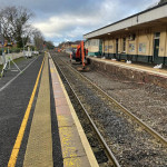 Construction of a new train platform