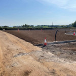 Kerbed driveway